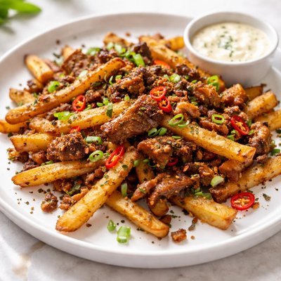 Jerk fries