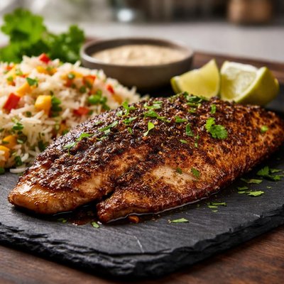 Jerk tilapia