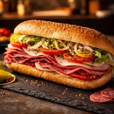 Jersey mikes italian sandwich