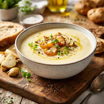 Jerusalem artichoke soup