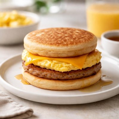 Jimmy dean egg and cheese maple griddle cake
