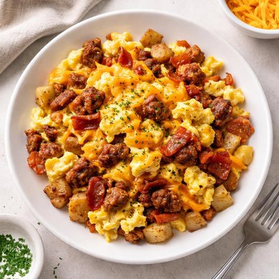 Jimmy dean meat lovers breakfast bowl