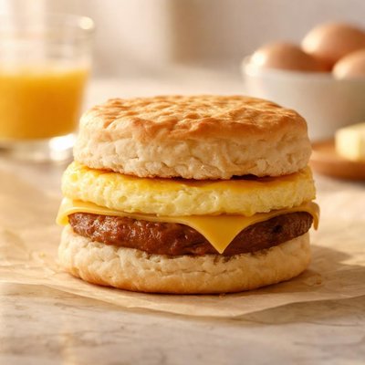Jimmy dean sausage and egg biscuit