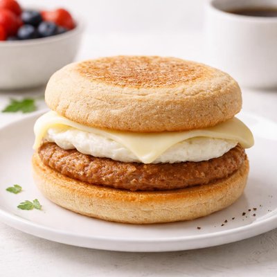 Jimmy dean turkey sausage egg white and cheese english muffin