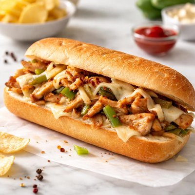 Jimmy johns chicken cheesesteak