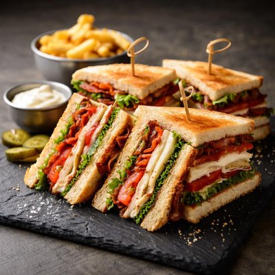 Joes club sandwich