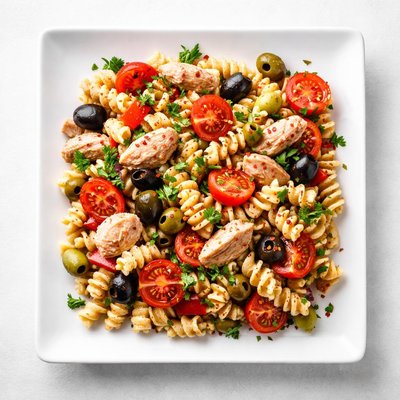 John west tomato and olive tuna pasta salad