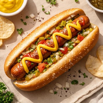 Johnsonville hot dog