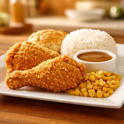 Jollibee fried chicken meal
