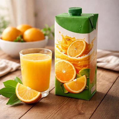 Jugo de naranja dos pinos