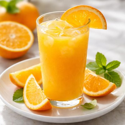 Jugo de naranja natural