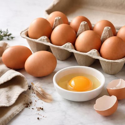 Jumbo organic eggs
