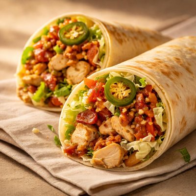 Jummy johns jalapeno chicken wrap