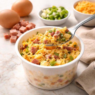 Just crack an egg scramble kit