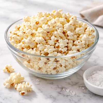 Just popcorn lightly salted