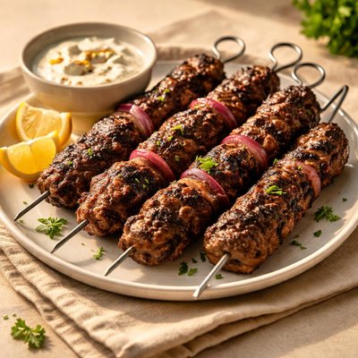 كباب لحم بقري