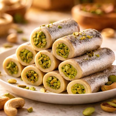 Kaju pista roll
