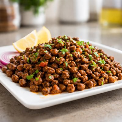 Kala chana fry