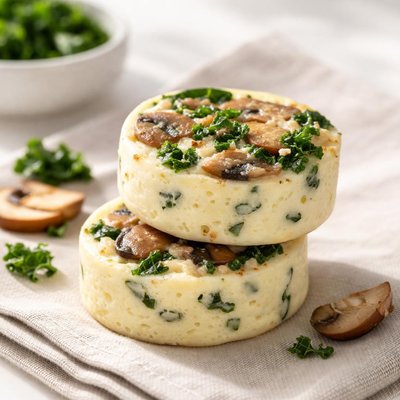 Kale and mushroom starbucks egg bites