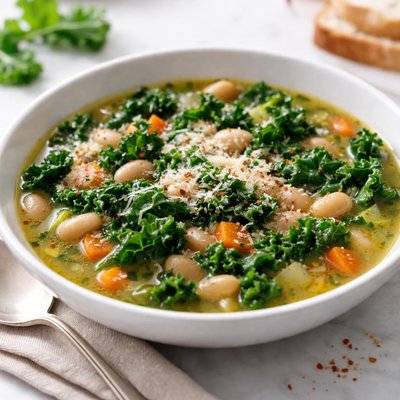 Kale bean soup