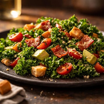 Kale blt salad