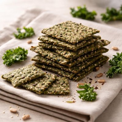 Kale crackers