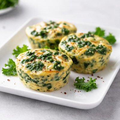 Kale egg bites