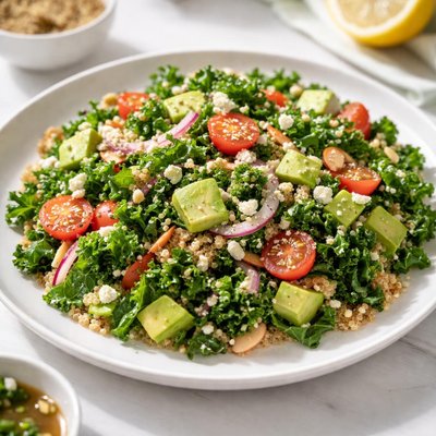 Kale quinoa salad
