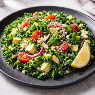 Kale salad with quinoa