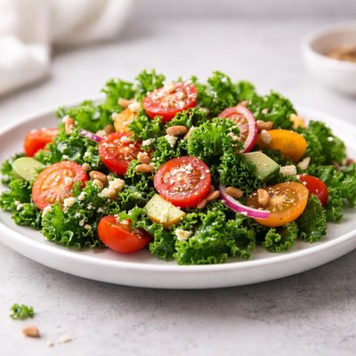 Kale tomato salad