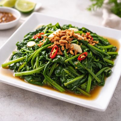 Kangkung rebus