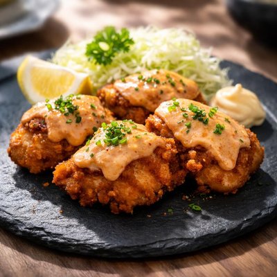 Karaage mentai
