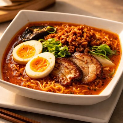 Karaka spicy ramen