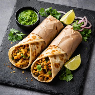 Kati roll company aloo masala