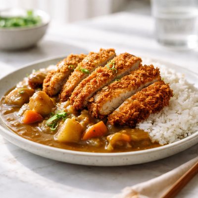 咖喱炸鸡饭