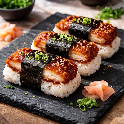 Katsu chicken musubi