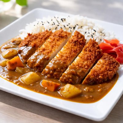 Katsu curry chicken