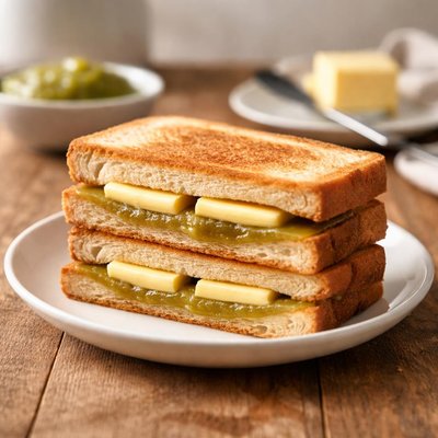 Kaya butter toasted bread