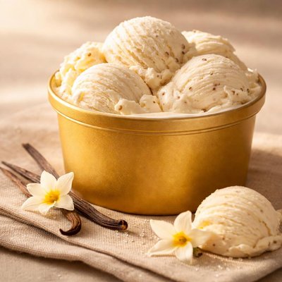 Kdd vanilla gold  ice cream