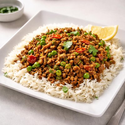 咖喱羊肉和米饭