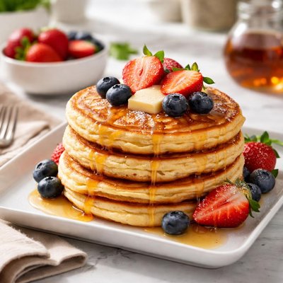 Kefir pancakes