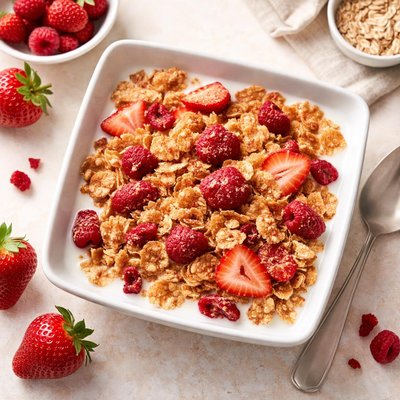 Kellogg red berries cereal