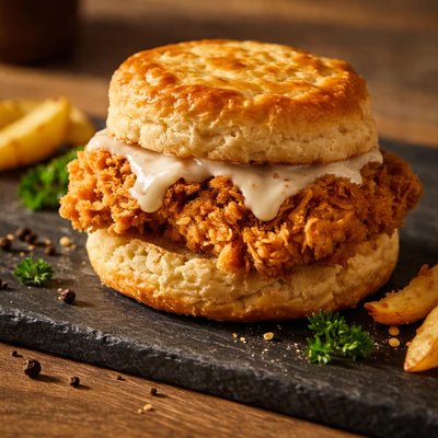 Kentucky fried chicken biscuit