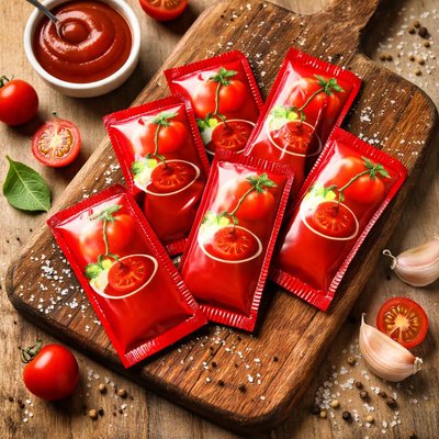Ketchup packets