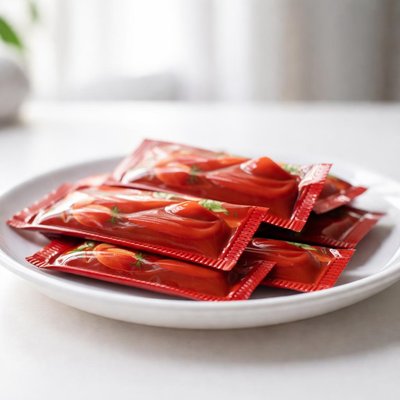 Ketchup sachet