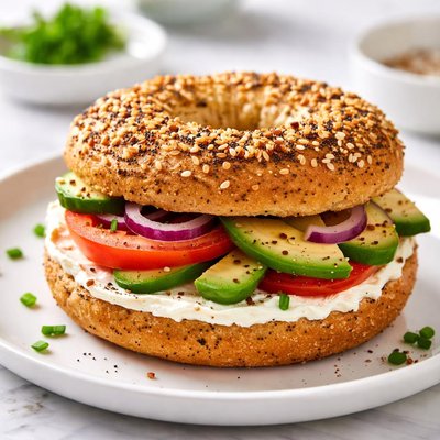 Keto bagel
