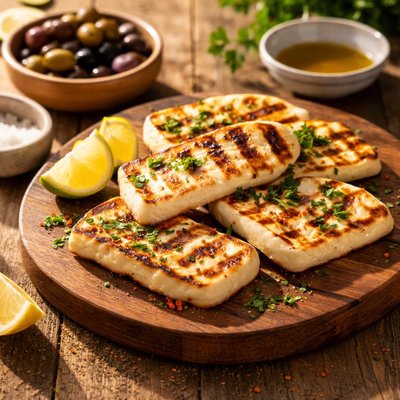 Keto brothers halloumi