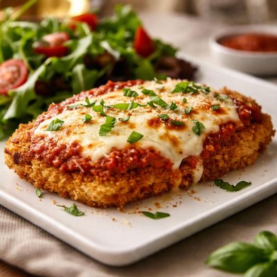 Keto chicken parmigiana