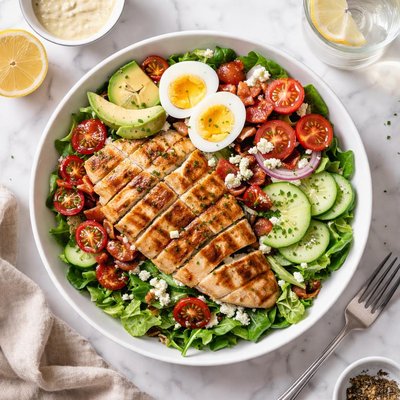 Keto chicken salat