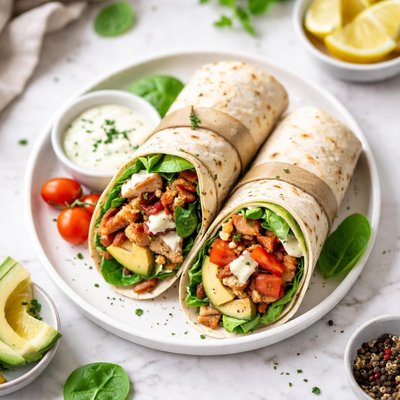 Keto friendly wrap